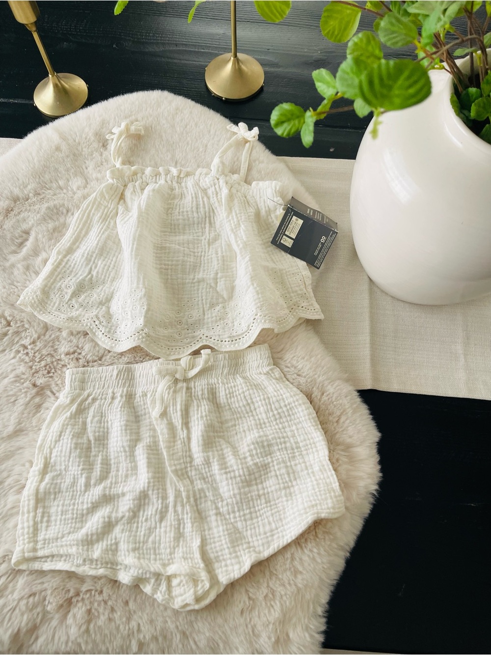 Modern moments cream outfit nwt